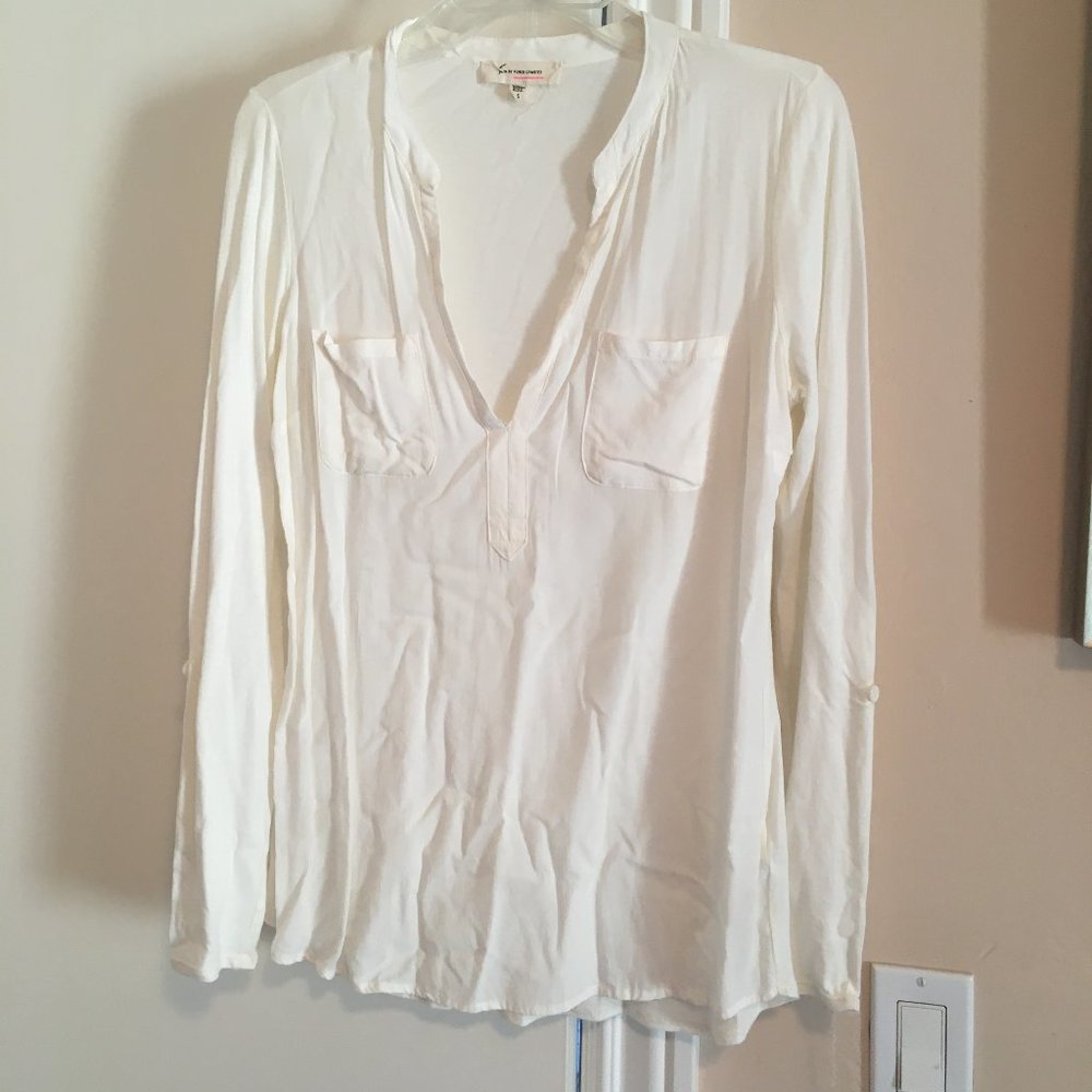 3/$15 Two by Vince Camuto mixed media top small